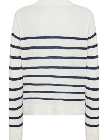 Leveté Room  - ELoise 17 Cashmere Pullover Star White Combi