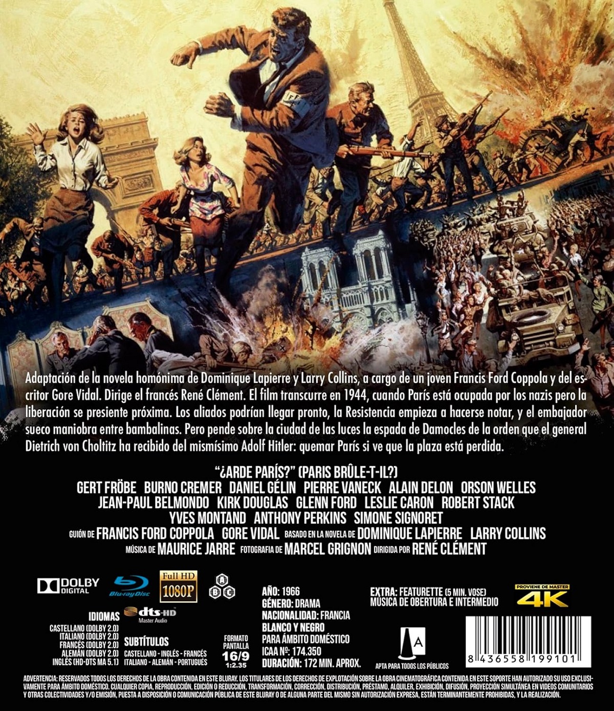 Is Paris Burning? (ej svensk text) (Blu-ray) - 2