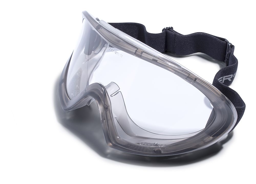 Zekler 90 Korgglasögon – Täta goggles med kemikaliebeständig lins