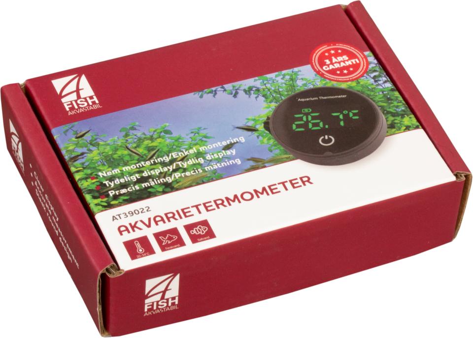  4FISH Digitalt akvarietermometer - 2