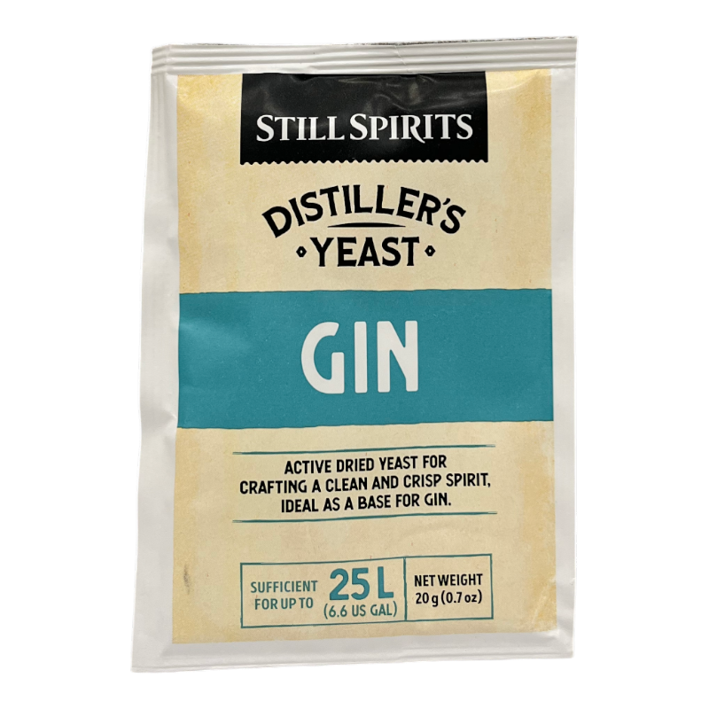 Still Spirits Distiller’s Yeast Gin – Gær til ginproduktion 20 g