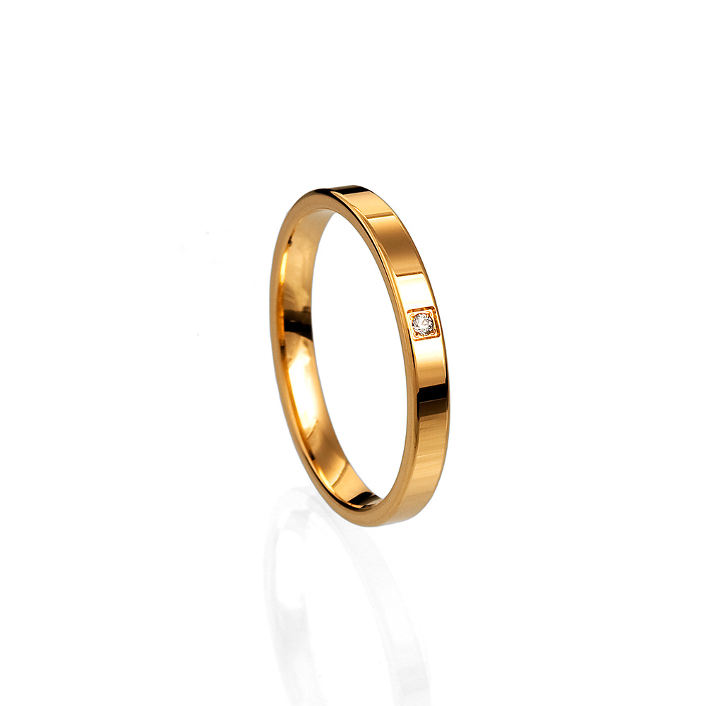 Ring Lydia diamant guld 18 karat 