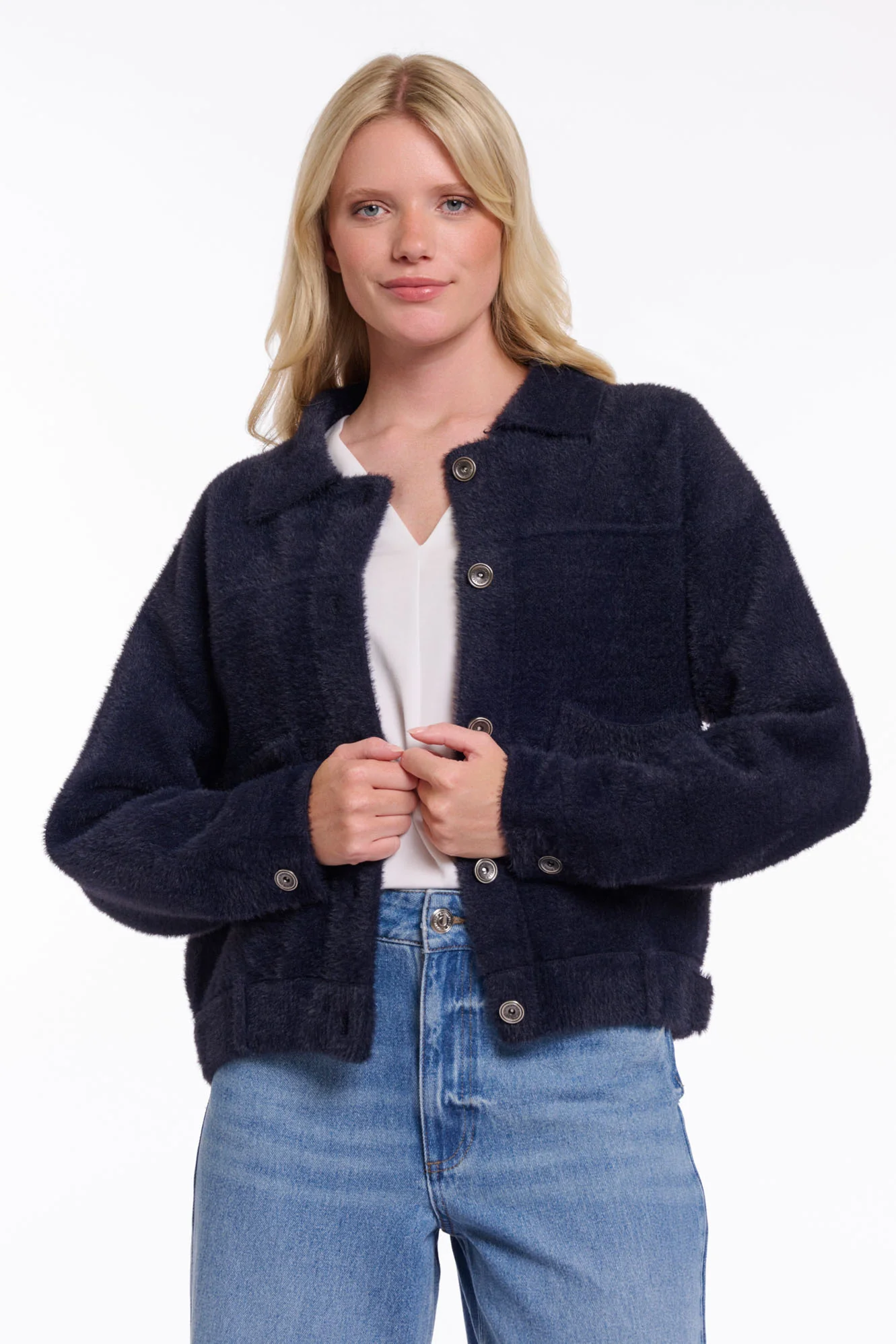 Bubbly jacket dark navy