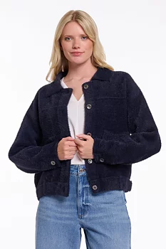 Bubbly jacket dark navy