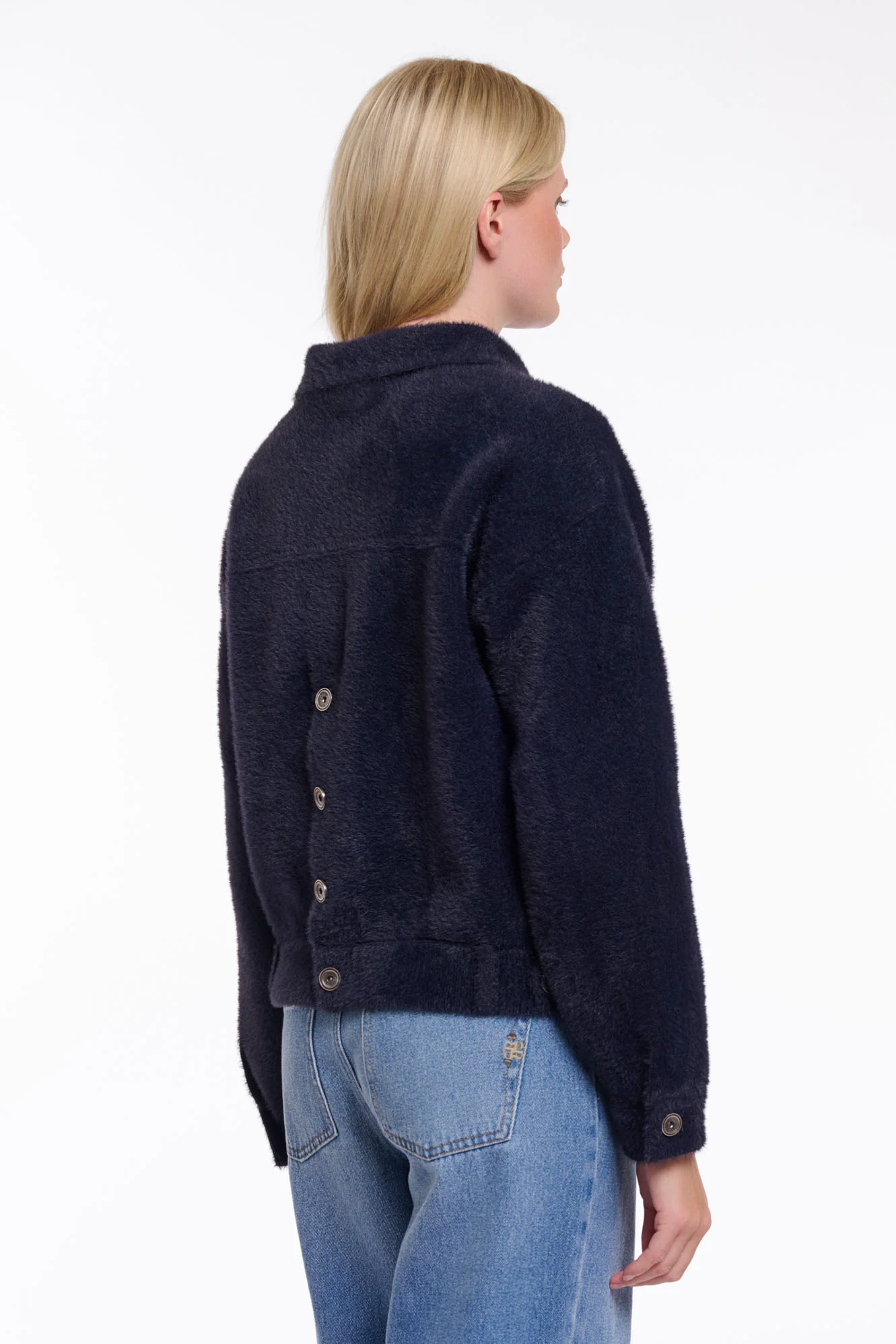 Bubbly jacket dark navy - 4