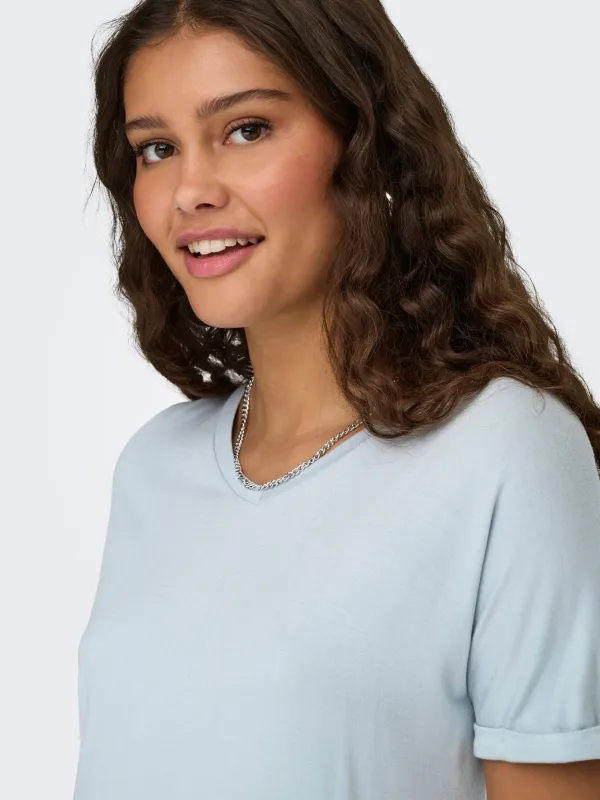Jacqueline de Yong - Sissy Topp Blå - 2