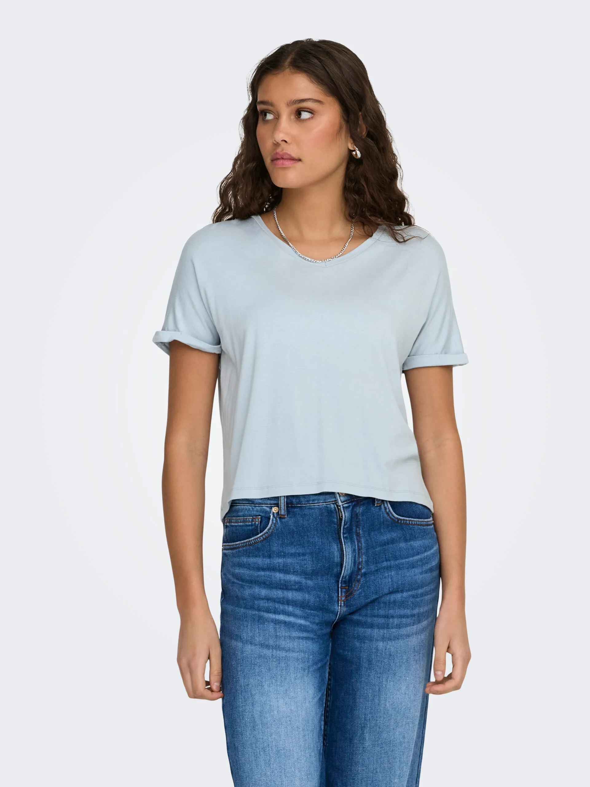 Jacqueline de Yong - Sissy Topp Blå - 5