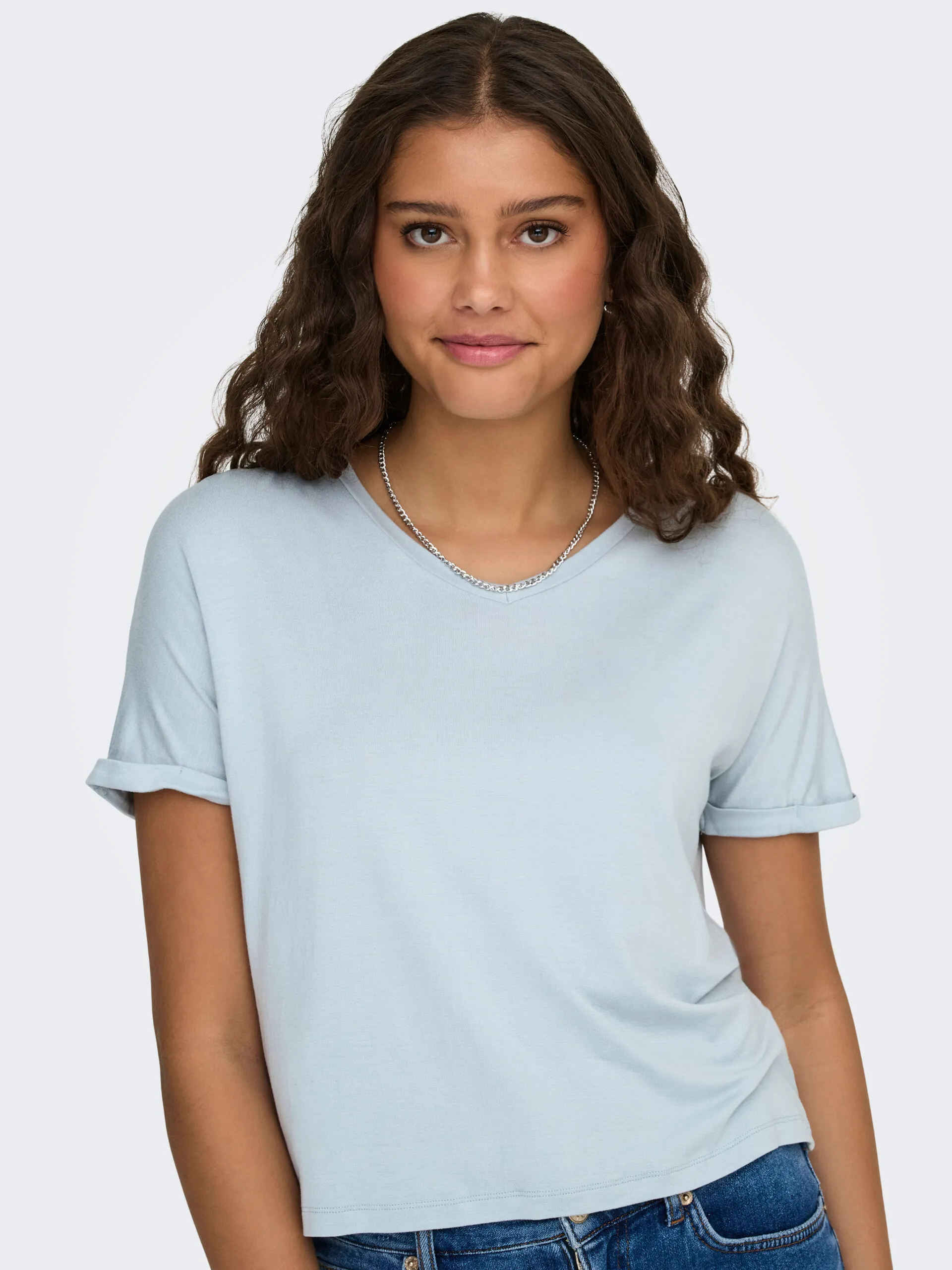 Jacqueline de Yong - Sissy Topp Blå - 6