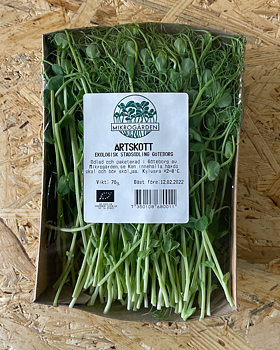 Mikrogården Ärtskott 70g EKO