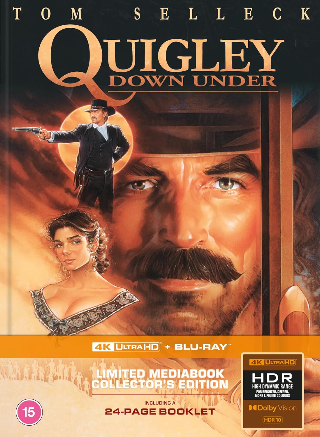 Quigley Down Under (Limited Edition) (ej svensk text) (4K Ultra HD + Blu-ray)