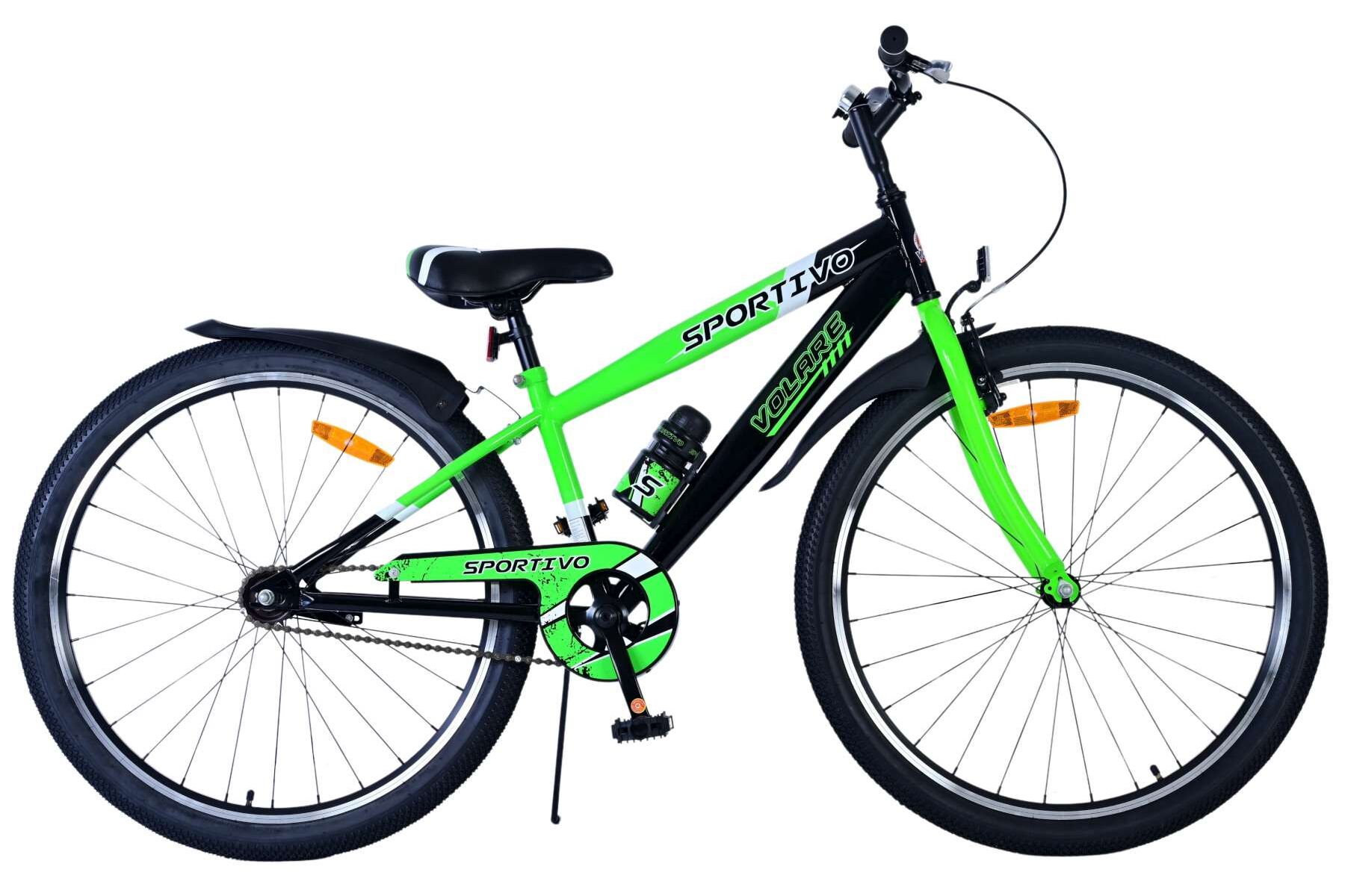 Barncykel Volare Sportivo 26 tum – Grön för barn 9–12 år - 10
