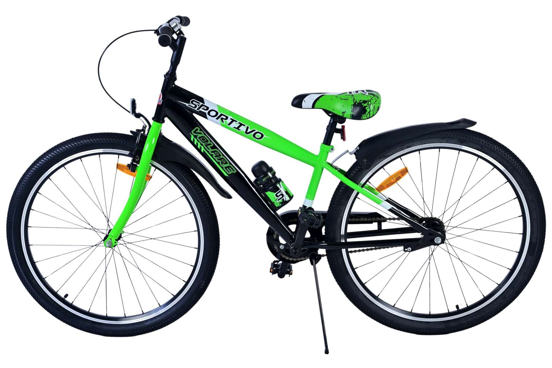 Barncykel Volare Sportivo 26 tum – Grön för barn 9–12 år - 8