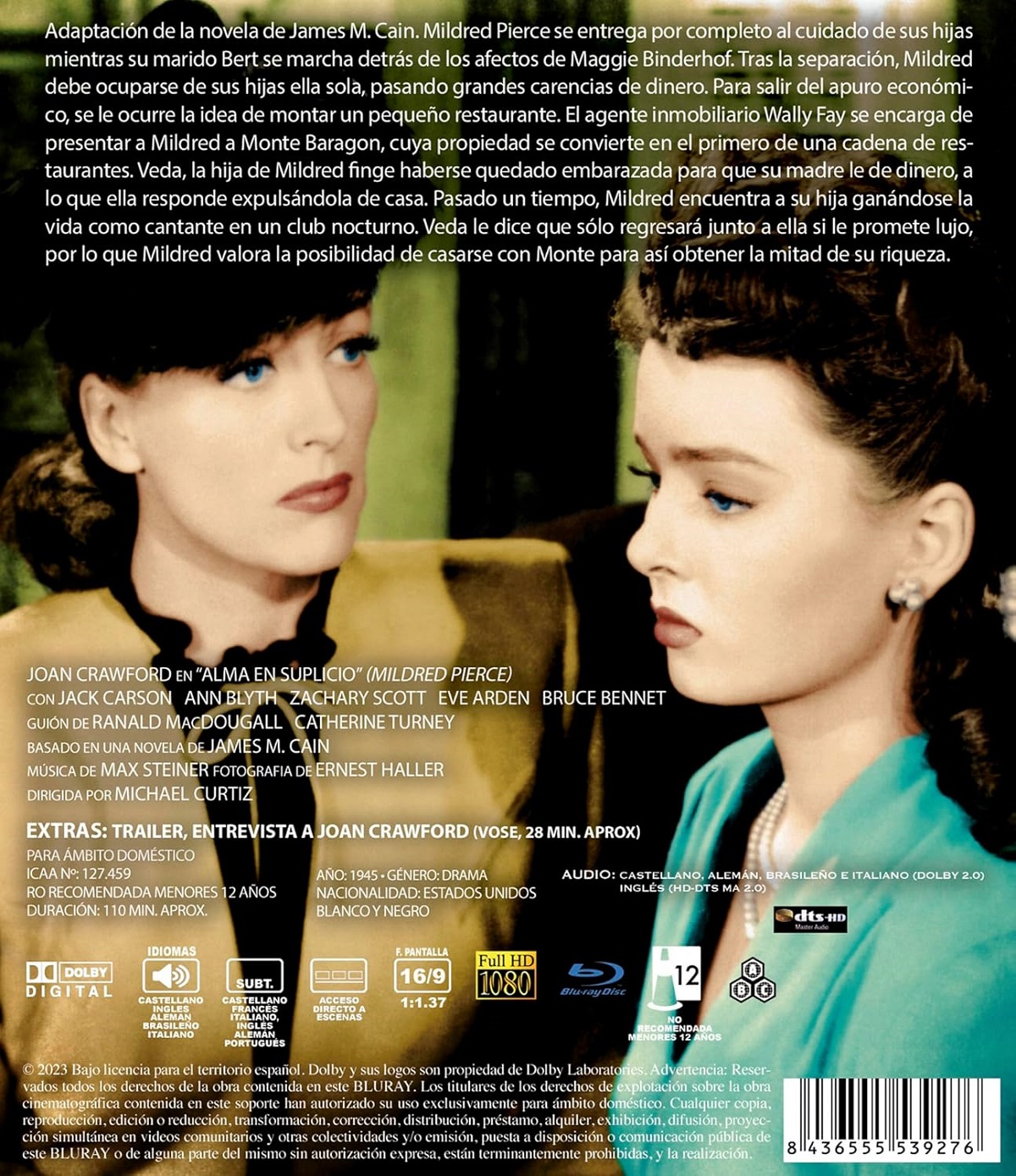 Mildred Pierce (ej svensk text) (Blu-ray) - 2