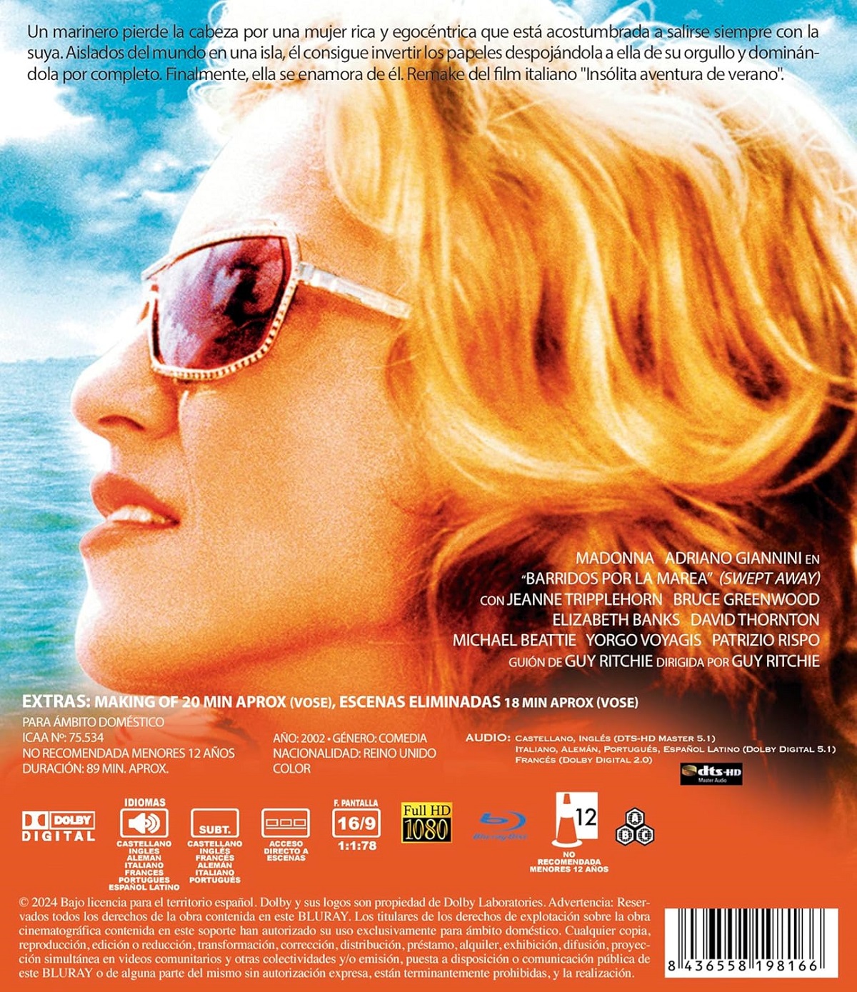 Swept Away (ej svensk text) (Blu-ray) - 2