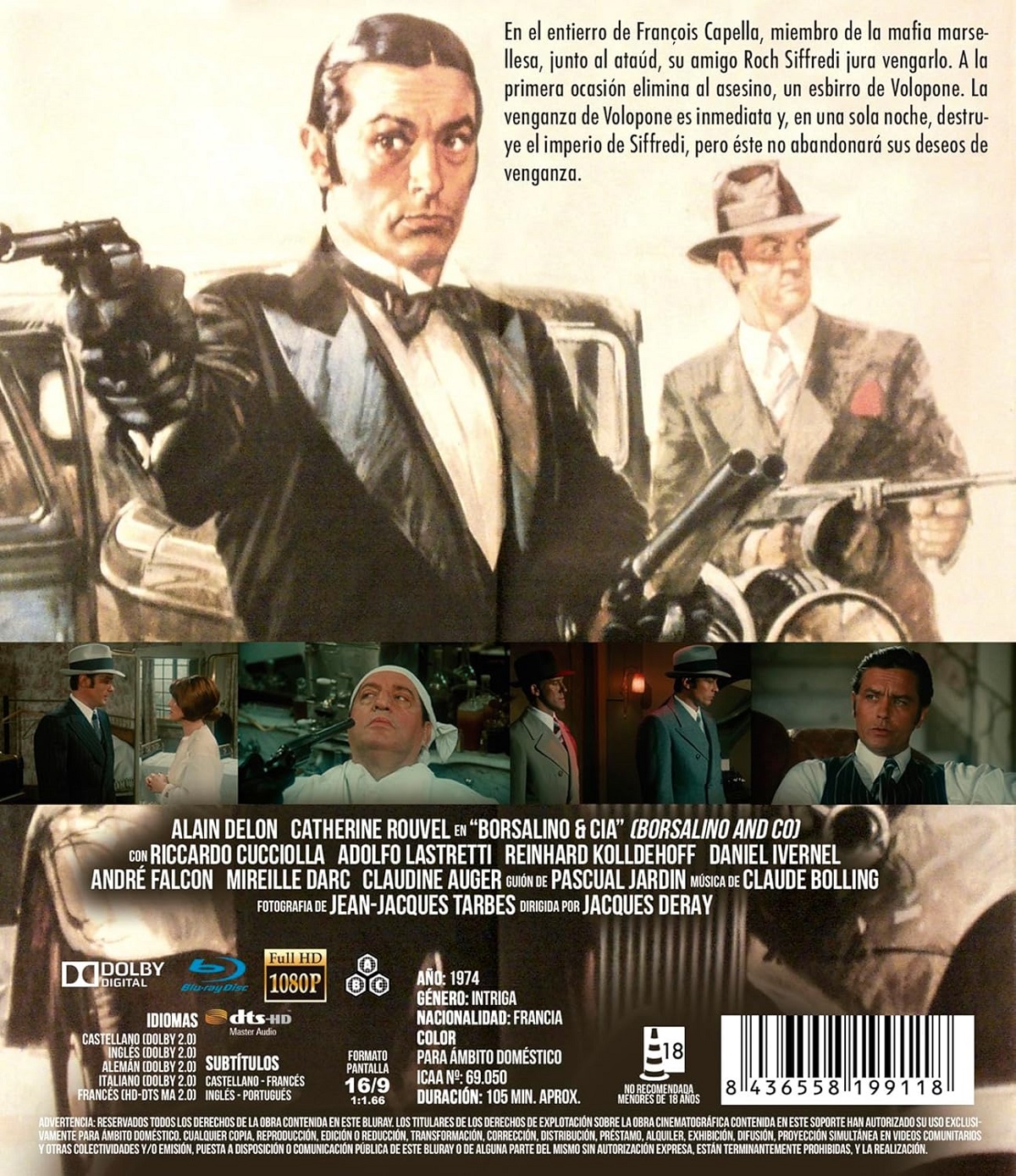 Borsalino And Co. (ej svensk text) (Blu-ray) - 2