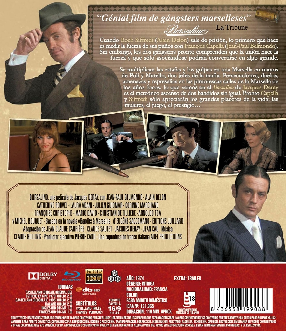 Borsalino (ej svensk text) (Blu-ray) - 2
