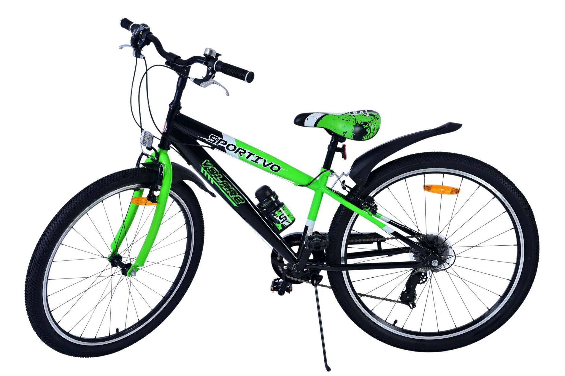 Barncykel Volare Sportivo 26 tum – 7 växlar Grön för barn 9–12 år - 9