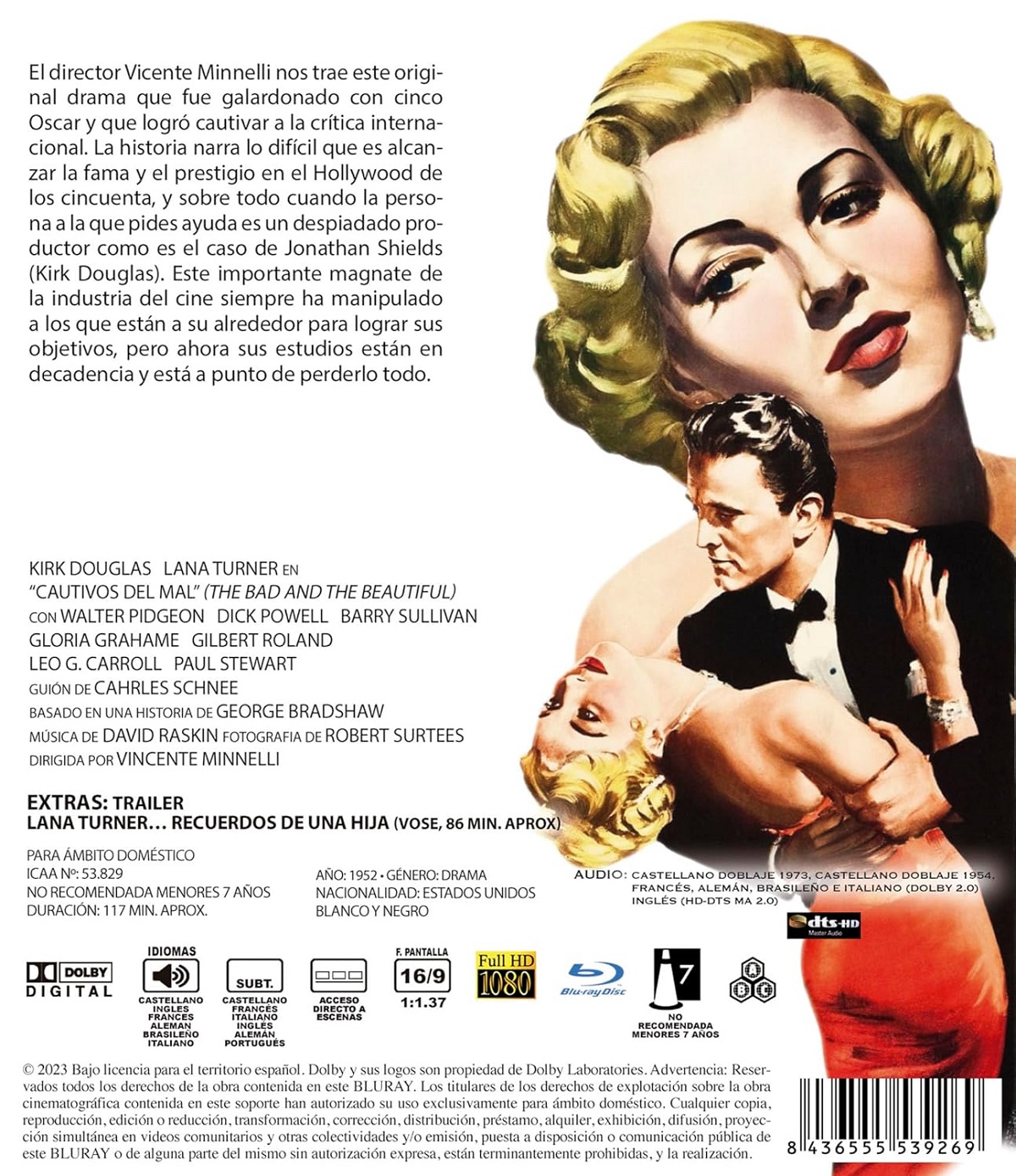 The Bad and the Beautiful (ej svensk text) (Blu-ray) - 2