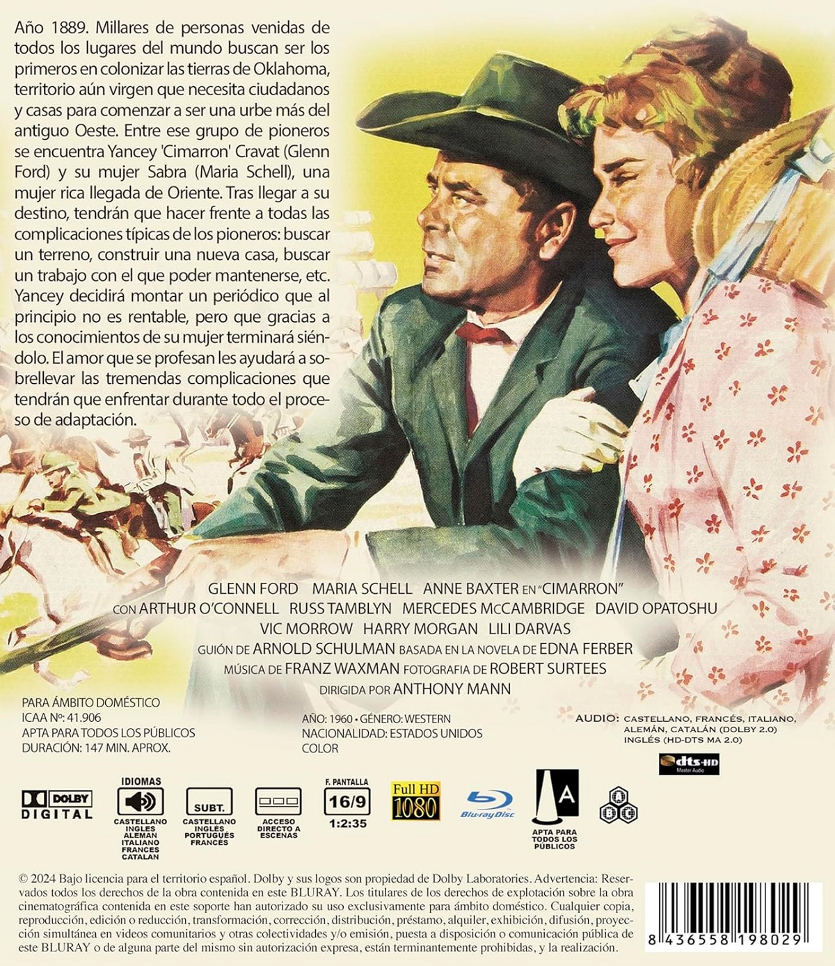 Cimarron (ej svensk text) (Blu-ray) - 2