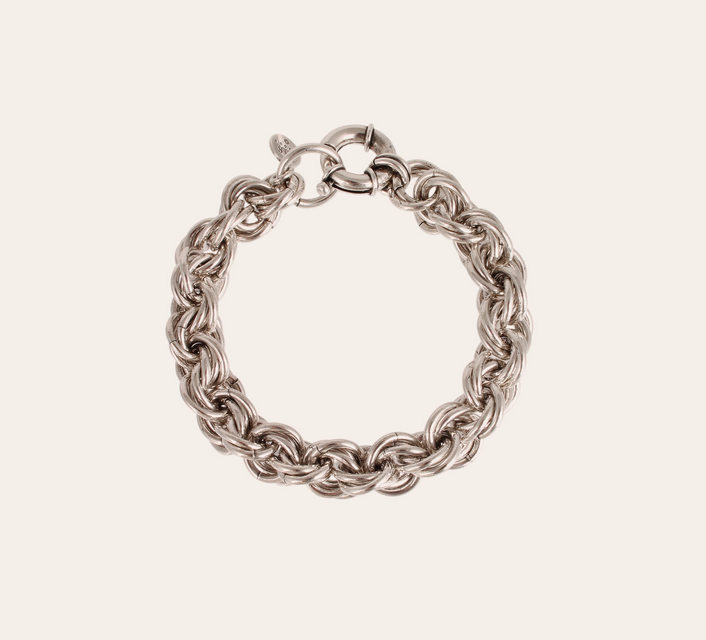 Maille Rond Entrecroisé Armband Large Stl - 3
