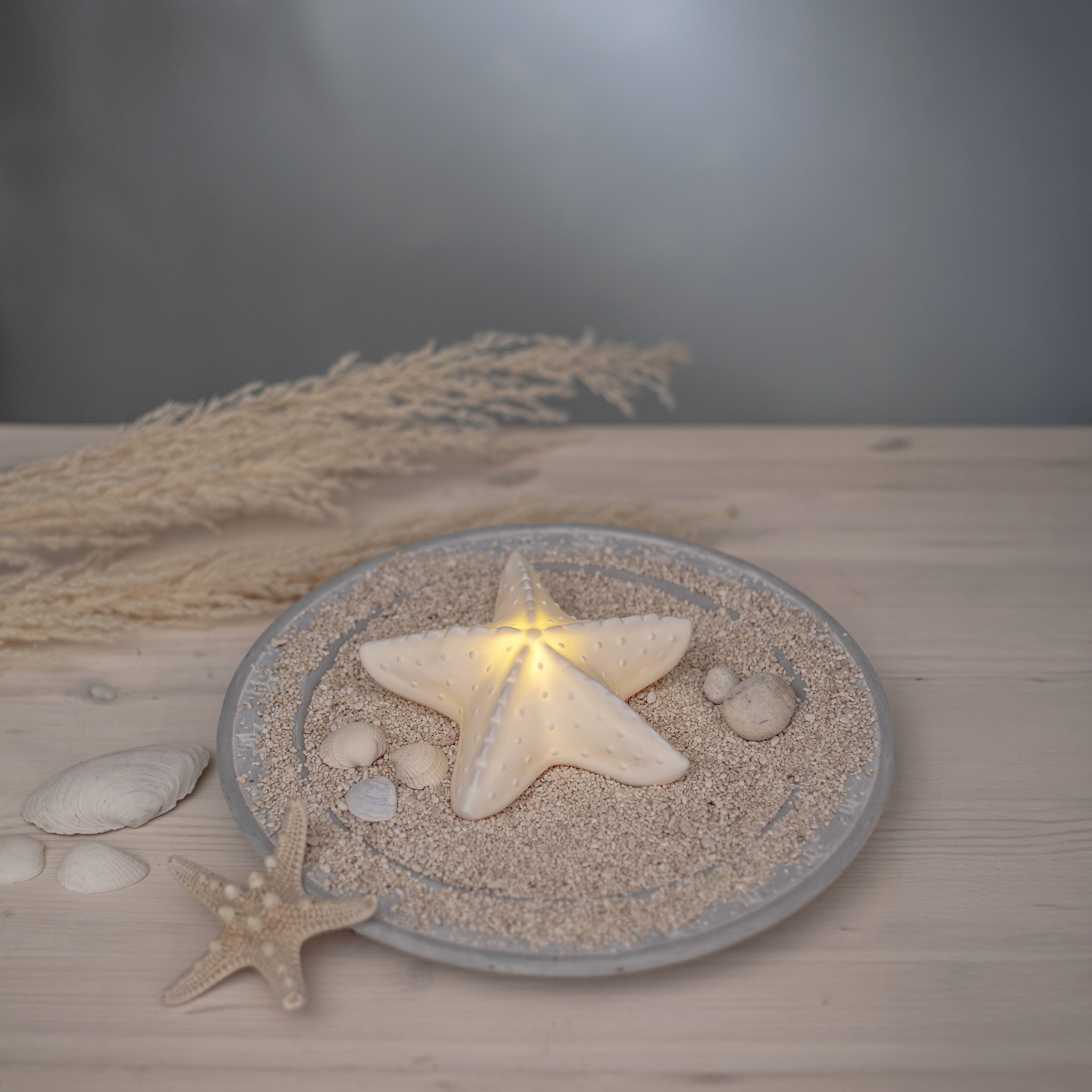 Decorative figure Starfish - Coral - 15x15 cm
