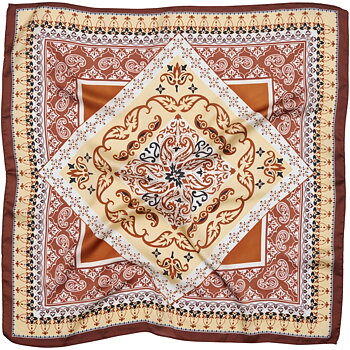 Marta Juline Scarf Brun 31219