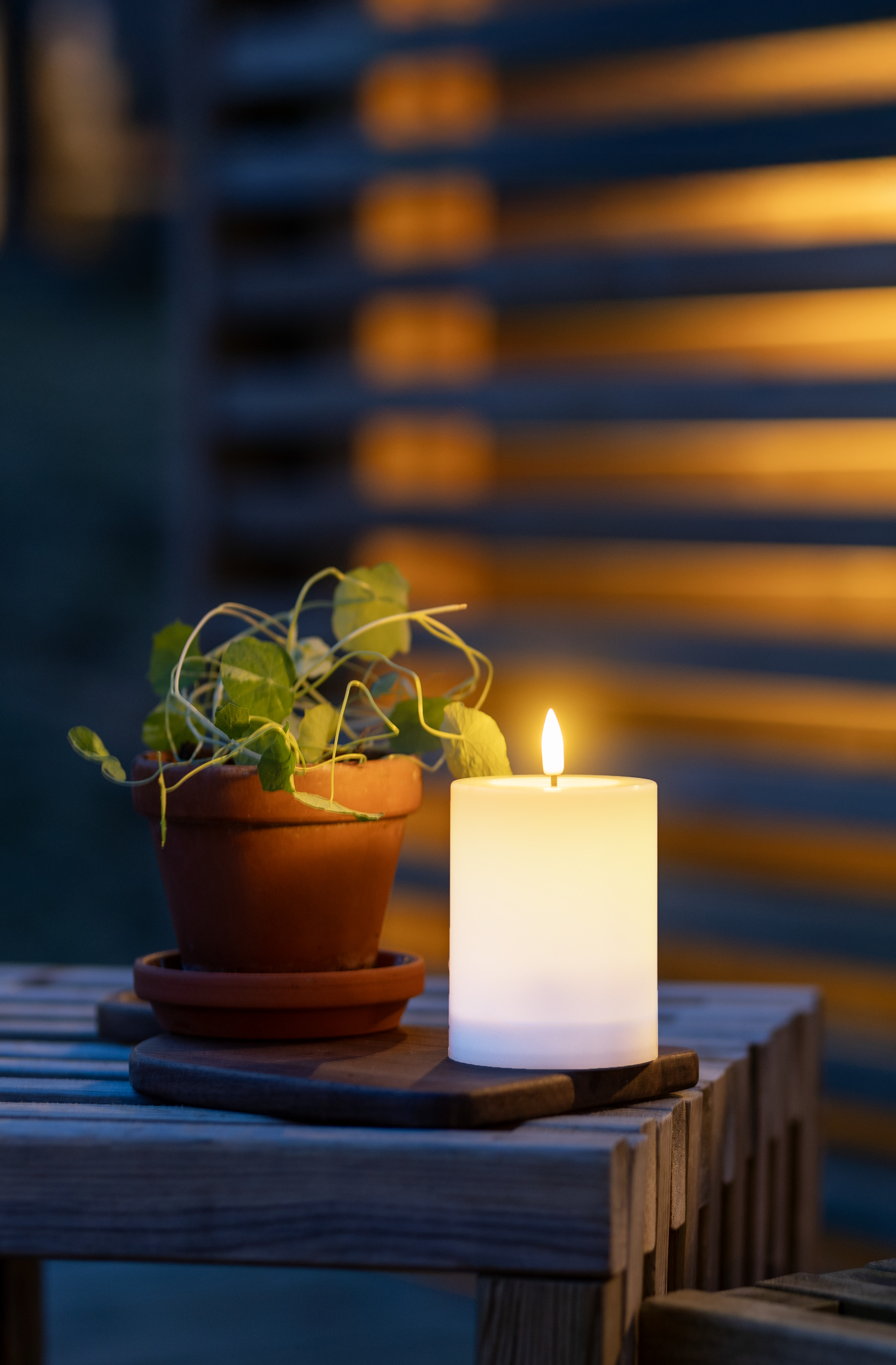 Solar light Flame - Candlelight - 12,5 cm - 2
