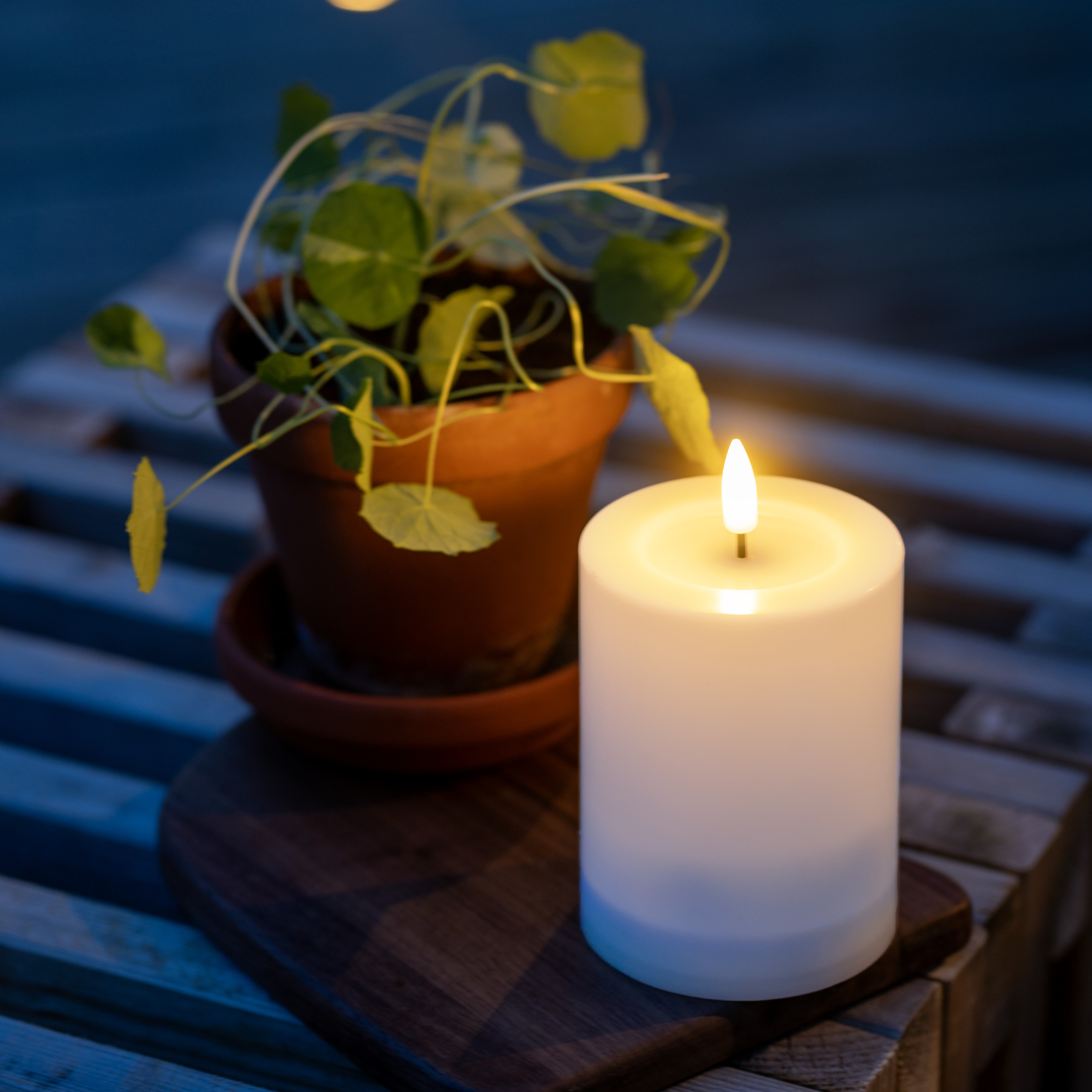 Solar light Flame - Candlelight - 12,5 cm - 3