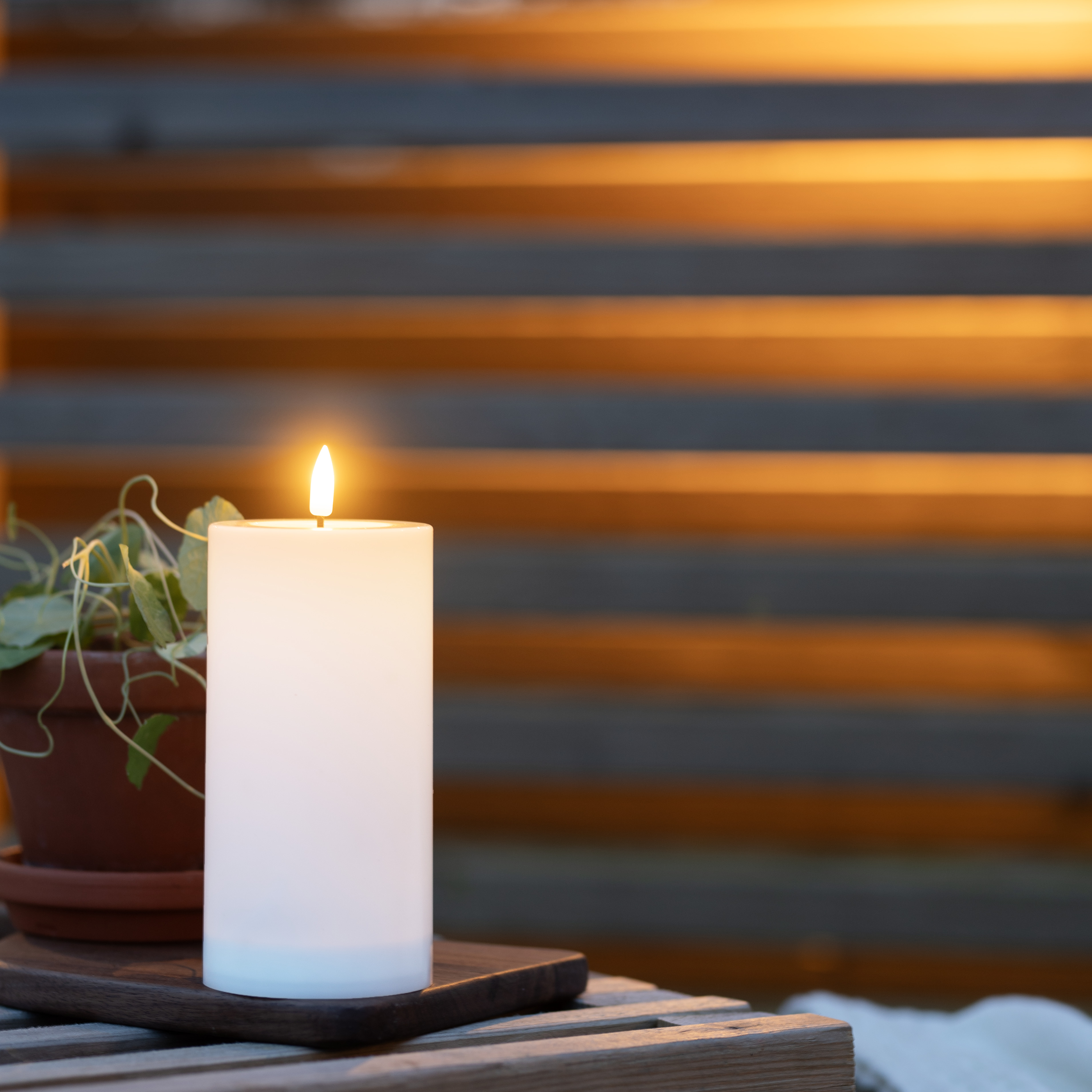 Solar light Flame - Candlelight - 17,5 cm - 5