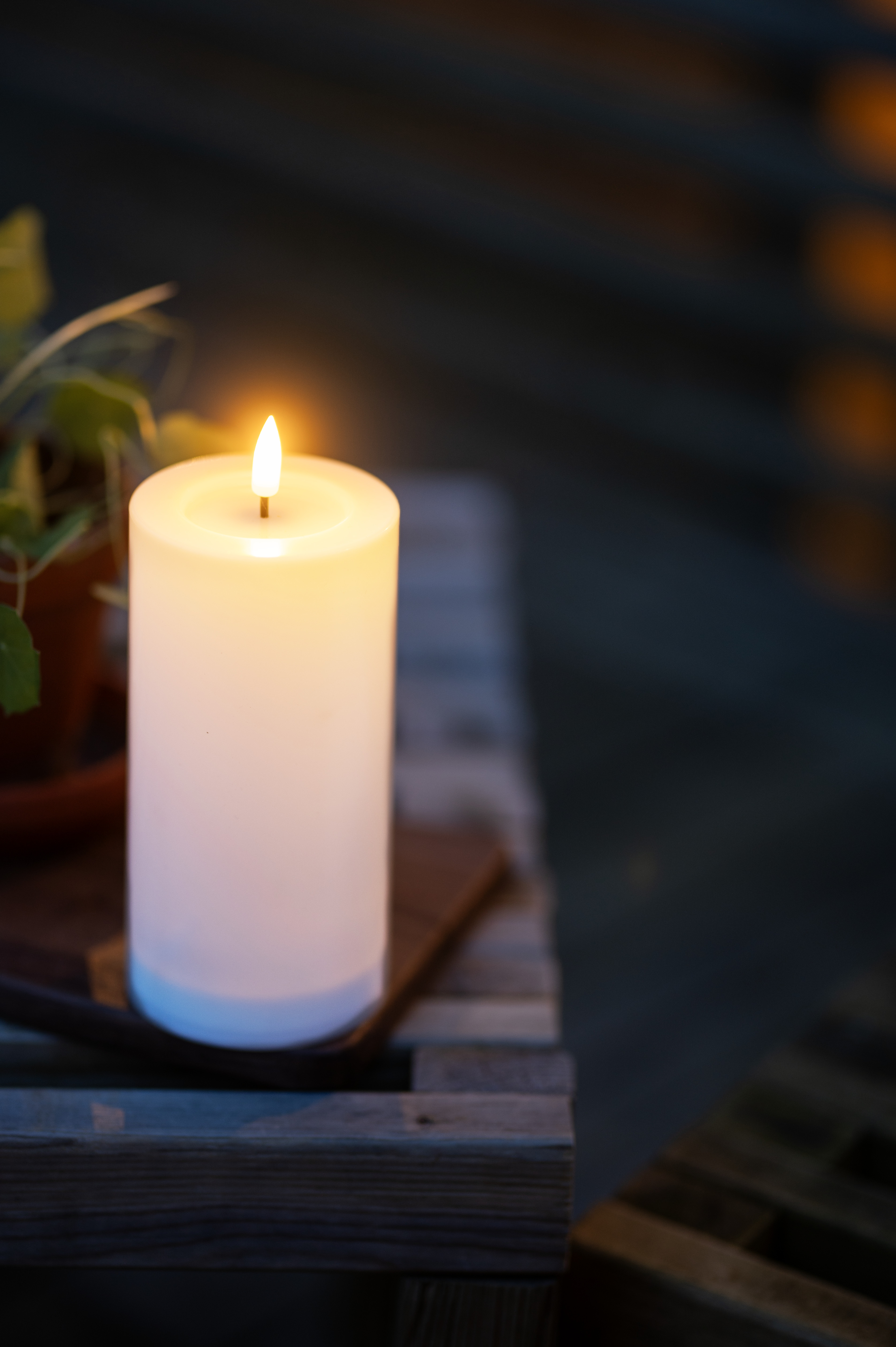 Solar light Flame - Candlelight - 17,5 cm