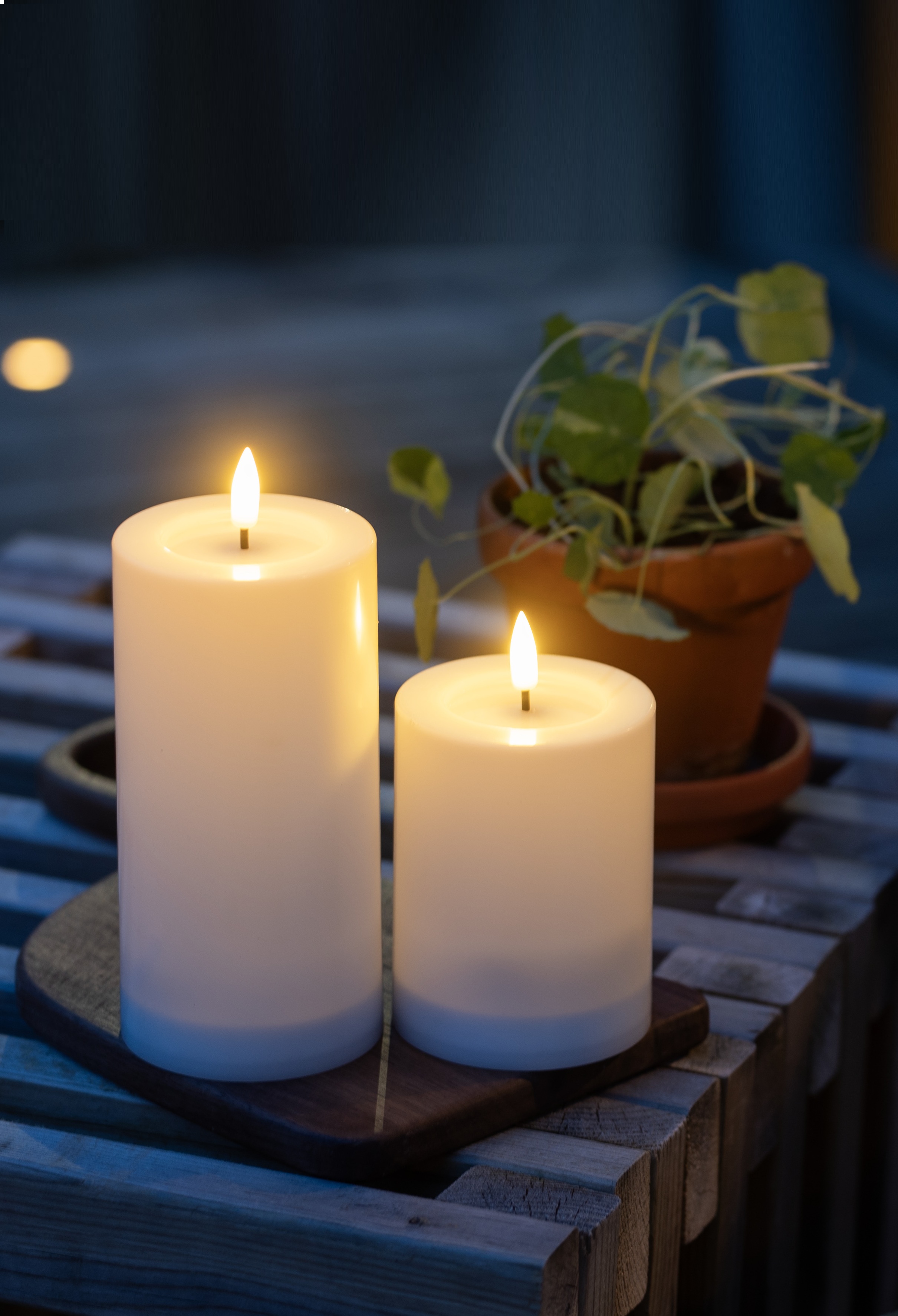 Solar light Flame - Candlelight - 17,5 cm - 8