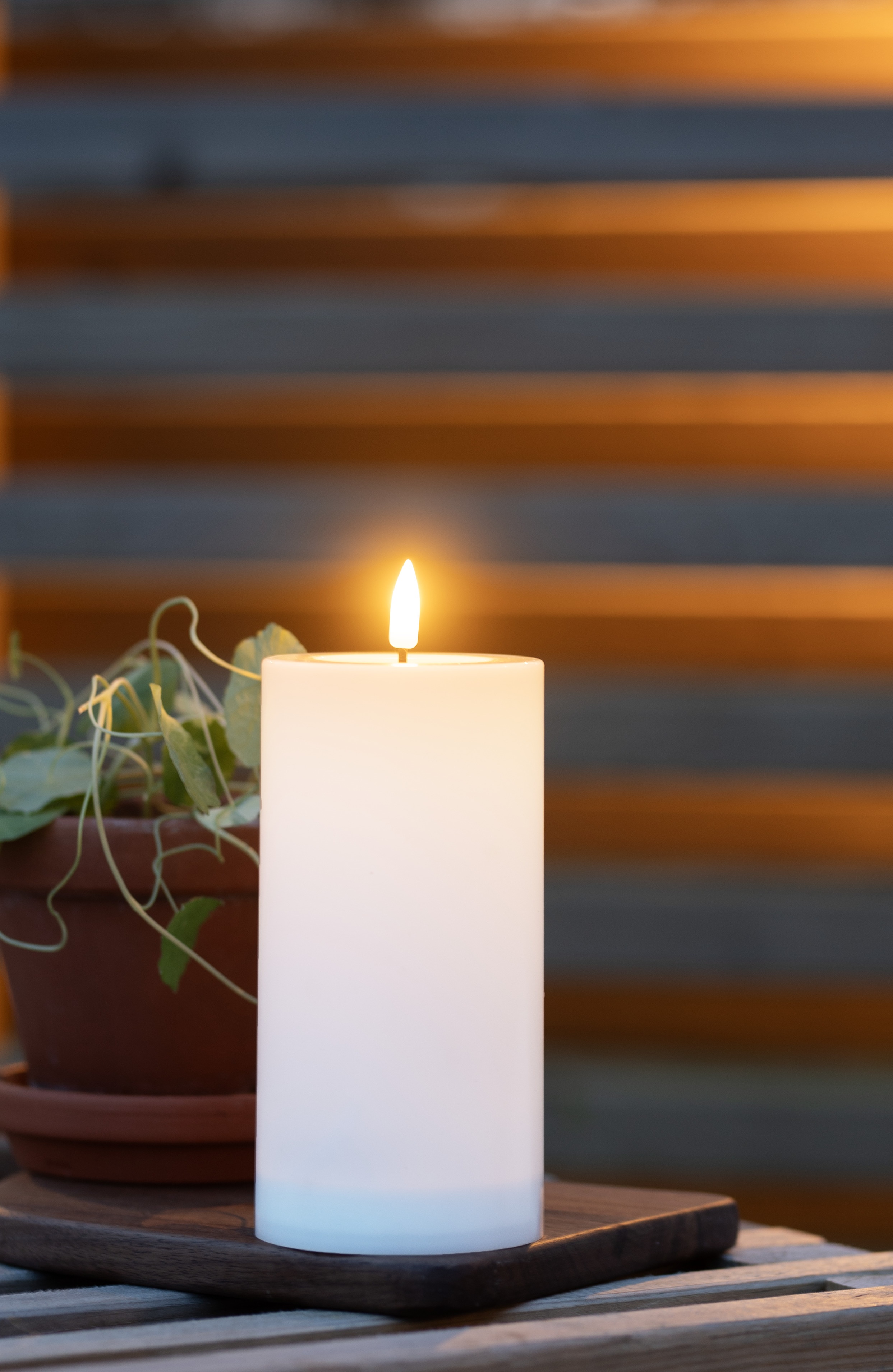 Solar light Flame - Candlelight - 17,5 cm - 2