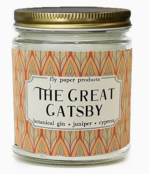 Fly Paper Products : William Morris Collection Great Gatsby - Doftljus i glasburk 250 gram - botanical gin + juniper + cypress