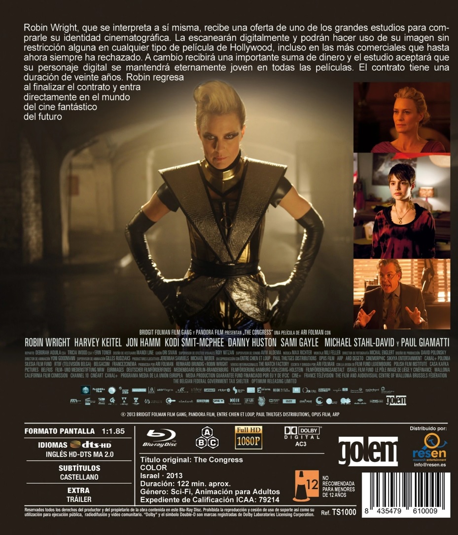 The Congress (ej svensk text) (Blu-ray) - 2