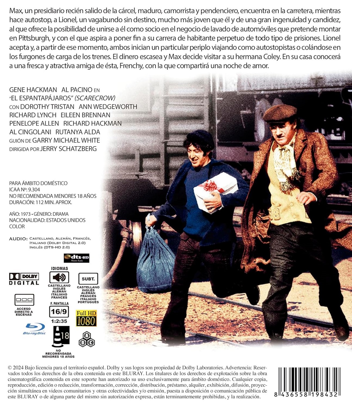 Scarecrow (ej svensk text) (Blu-ray) - 2