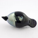 Oiva Toikka (1982) Crow (Varis) Glass Bird 22/10 cm