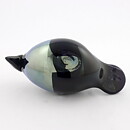 Oiva Toikka (1982) Crow (Varis) Glass Bird 22/10 cm