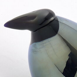 Oiva Toikka (1982) Crow (Varis) Glass Bird 22/10 cm