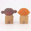 Lisa Larson (Adam & Eva 1972) Boy and Girl Figurines (Small) 11 cm (5)
