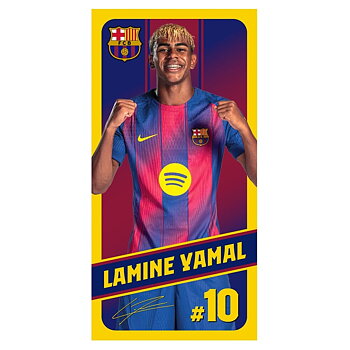 FC Barcelona Handduk Lamine Yamal 10