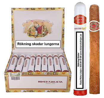 Romeo Y Julieta No 1 Tubos låda 25 st