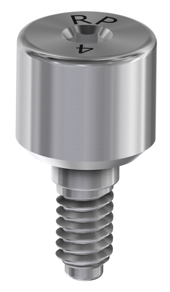 Healing abutment RP 4 mm for BioHorizons® internal