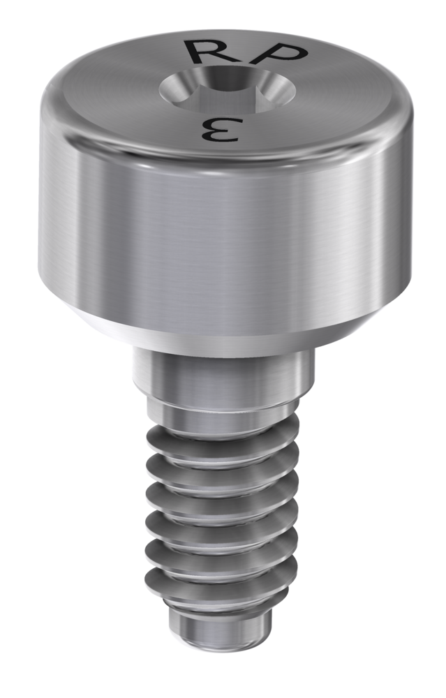 Healing abutment RP 3 mm for BioHorizons® internal