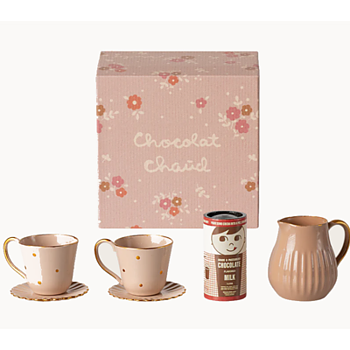MAILEG HOT CHOCOLATE SET/VARM CHOKLAD SET MINI