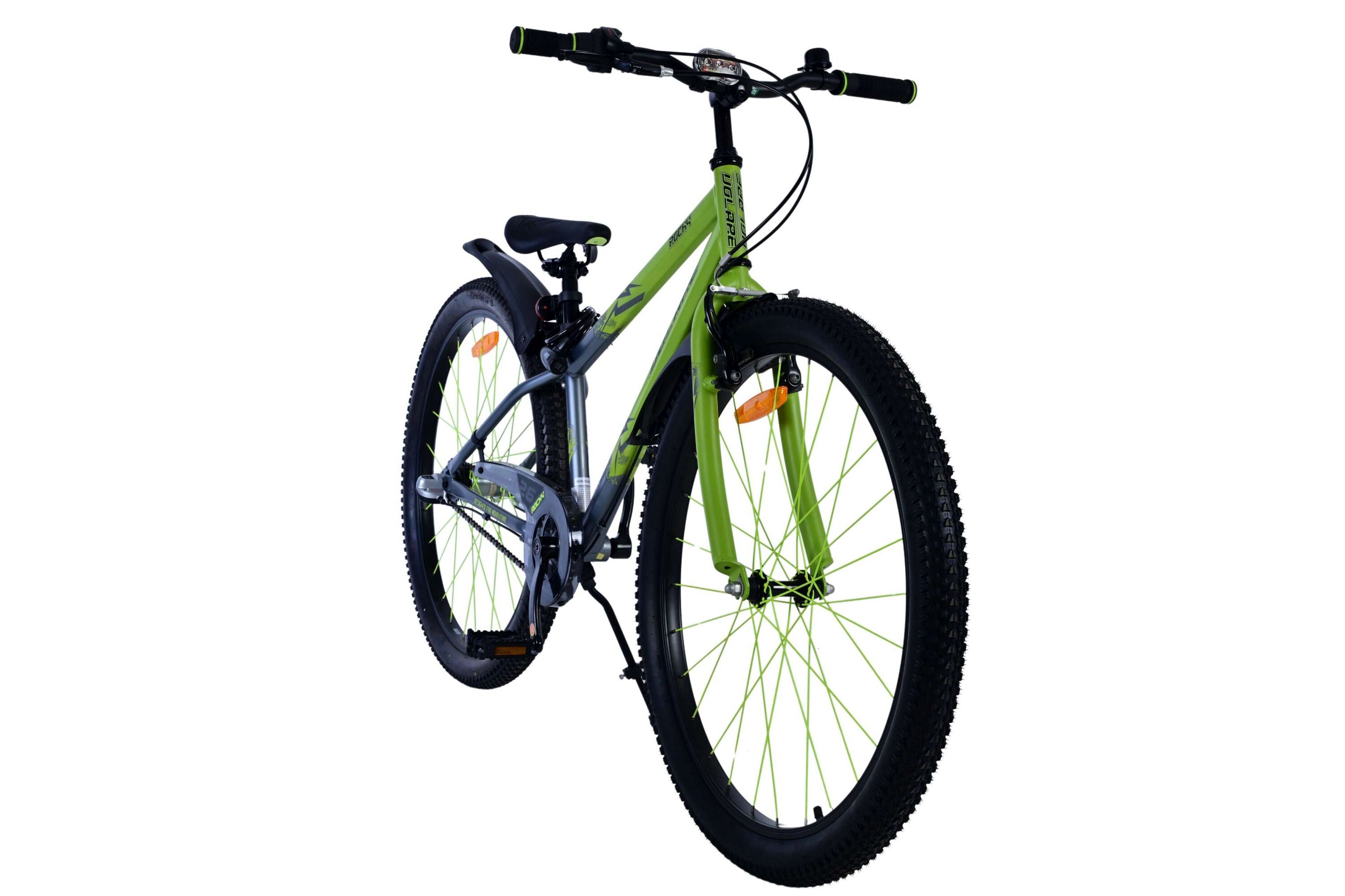Barncykel Volare Rocky 26 Tum - 3 Växlar Grön för barn 9-12 år - 6