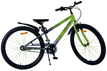 Barncykel Volare Rocky 26 Tum - 3 Växlar Grön för barn 9-12 år