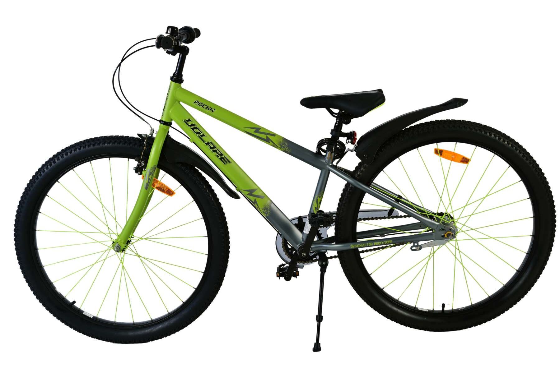 Barncykel Volare Rocky 26 Tum - 3 Växlar Grön för barn 9-12 år - 8