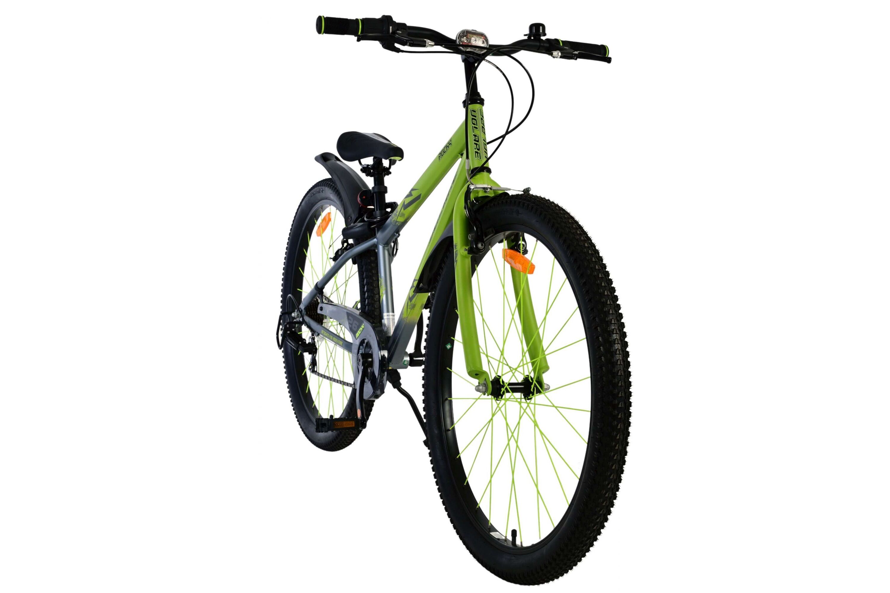 Barncykel Volare Rocky 26 Tum - 7 Växlar Grön för barn 9-12 år - 6