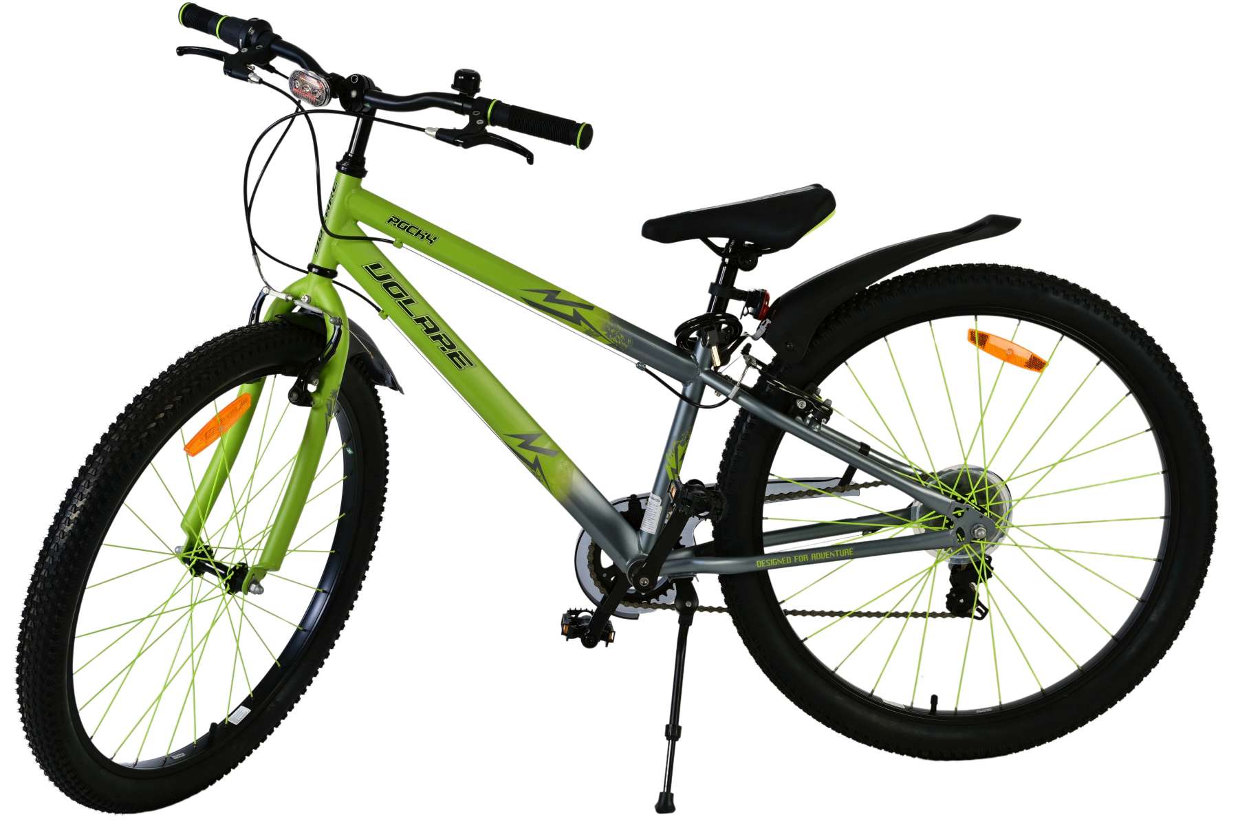 Barncykel Volare Rocky 26 Tum - 7 Växlar Grön för barn 9-12 år - 9