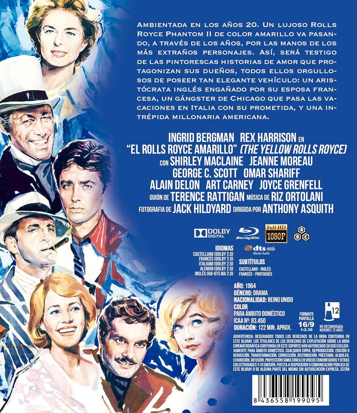The Yellow Rolls-Royce (ej svensk text) (Blu-ray) - 2